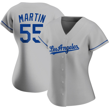 Los Angeles Dodgers Russell Martin Royal Replica Men's Alternate