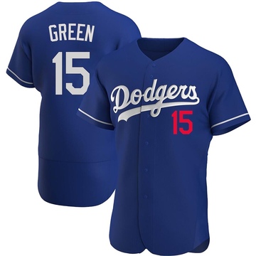 Los Angeles Dodgers Shawn Green Green Authentic Men's Gray Away