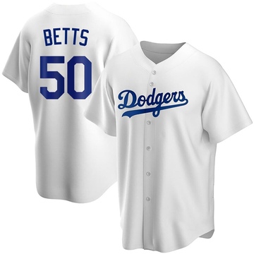 white and gold dodgers jersey